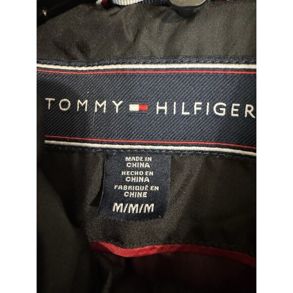 Tommy Hilfiger Quilted Full-Zip Coat Jacket W/ Hood Women Size Medium READ - Picture 6 of 10
